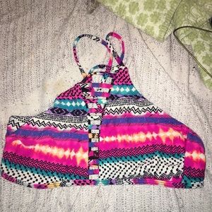 Patterned Bakini top